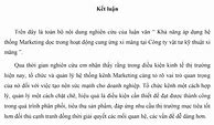 Tiểu Luận Marketing Căn Bản Về Kfc